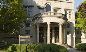 Lunt Hall, home of the Math Department